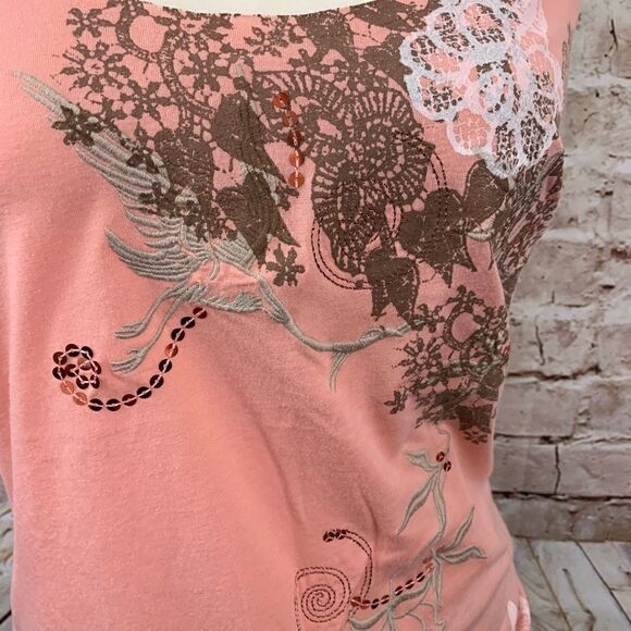 Damsel Anthropologie sleeveless embroidered top - Picture 3 of 5